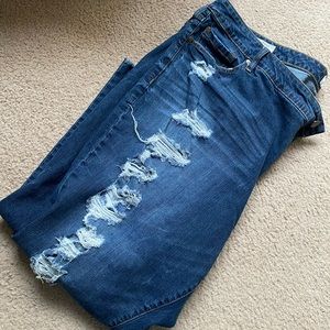 Distressed, Jean capris
